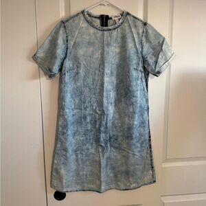 Light Blue Denim Dress